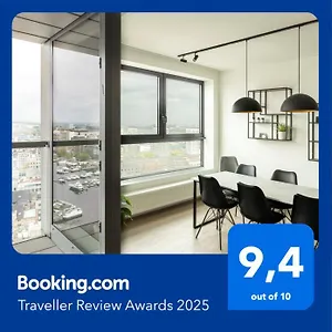 Uniek - Mooiste En Hoogste Uitzicht Op Antwerpen! - Incl Gratis Parking Apartment Antwerpen